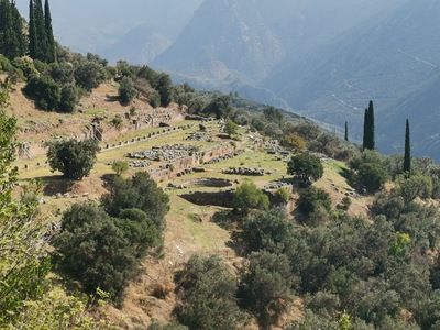 Δελφοί- Τοπίο