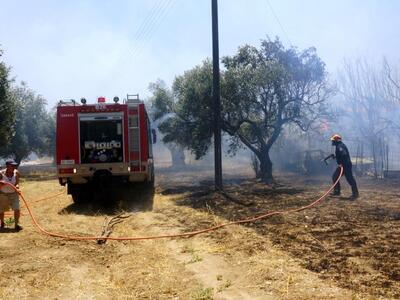 Υπό έλεγχο η φωτιά στο Γομοστό Αχαΐας - ...