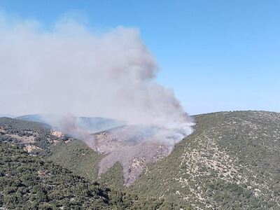 Φωτιά στο Πετρωτό: Στο νοσοκομείο δασοκο...