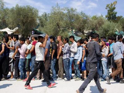 Μυτιλήνη: Διαδήλωσαν οι πρόσφυγες – Θέλο...