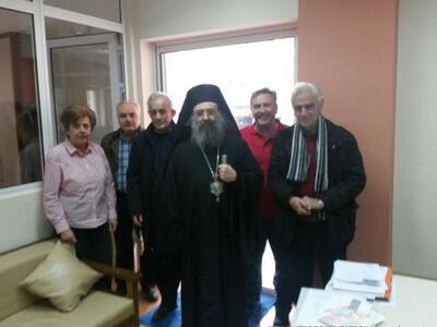 Στα Ιδρύματα της πόλης ο Μητροπολίτης Πα...