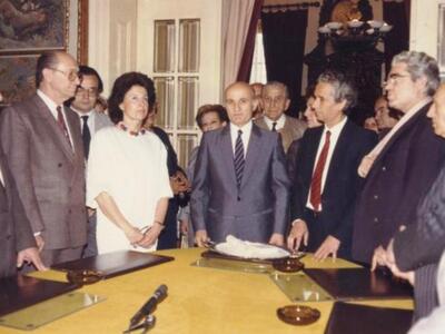 Βράβευση της Π. Κωνσταντοπούλου, ευεργέτ...