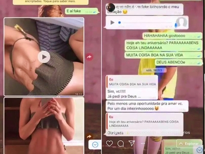 Απάντησε με φωτογραφίες και μηνύματα ο Ν...