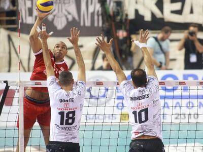 Α1 βόλεϊ: Διπλό του Ολυμπιακού στην Πυλα...