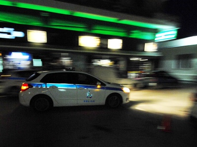 Τρελή πορεία Ι.Χ. στην Πατρών-Πύργου- Απ...