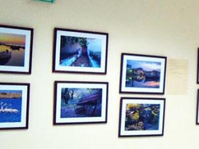 Η φωτογραφική έκθεση των μαθητών.