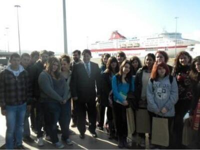 Επίσκεψη του 5ου Γενικού Λυκείου της Πάτ...