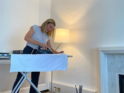 Η Τατιάνα Στεφανίδου σιδερώνει στο Λονδίνο! ΦΩΤΟ 