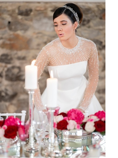 : Στράπλες νυφικό σε λιτή γραμμή Justin ...