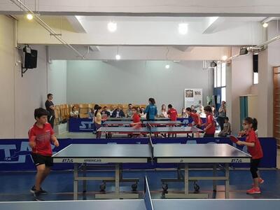 Το πρωτάθλημα πινγκ πονγκ Δημοτικών Σχολ...