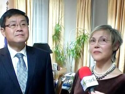 Ο Πρέσβης της Κίνας στην Ελλάδα κ. Du Qi...