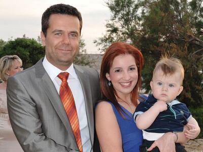 Ο νεοφώτιστος με τον Δημήτρη Τυροσβούτη ...