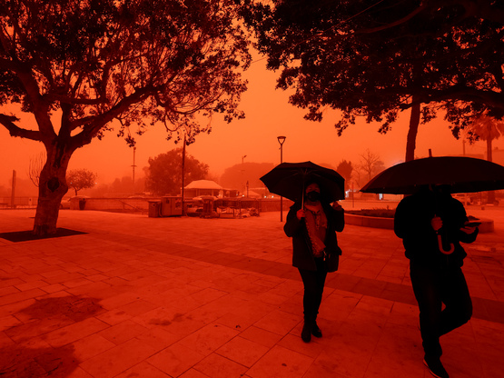 Κρήτη - Αφρικανική σκόνη: 76 φορές πάνω ...