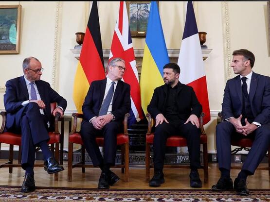 Συνάντηση Ζελένσκι με Στάρμερ, Μακρόν κα...