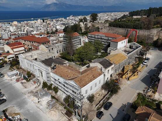 Σε εξέλιξη οι εργασίες ανακατασκευής του...