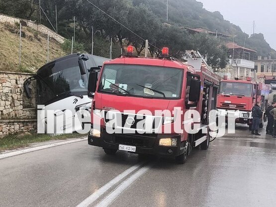Ζάκυνθος: Σύγκρουση ΙΧ με λεωφορείο που ...