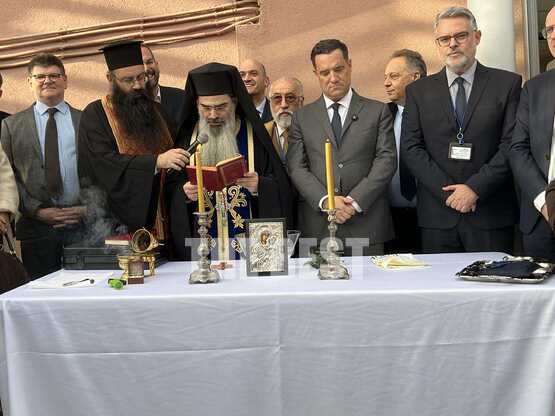 Πάτρα: Στον «Άγιο Ανδρέα» ο Άδωνις Γεωργ...