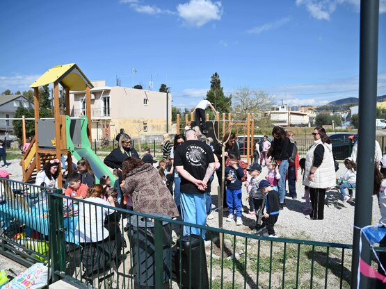 Νέα Παιδική Χαρά στην Περιβόλα εγκαινίασ...