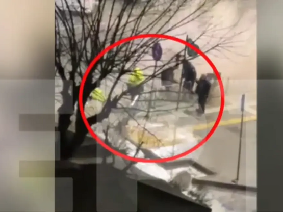 Θεσσαλονίκη: Η στιγμή που έσπασε αγωγός ...