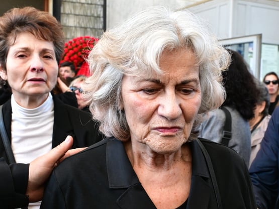 Το τελευταίο αντίο στον γιο της Θεανώς Φ...