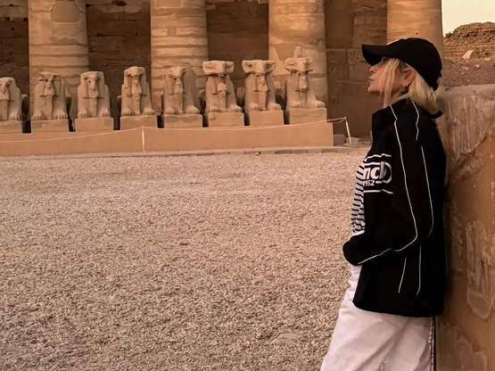 Άννα Βίσση: Το ονειρεμένο ταξίδι της στην Αίγυπτο