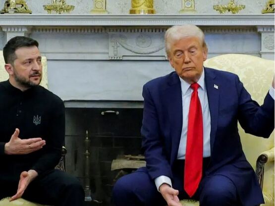 Σύμβουλοι του Τραμπ και του Ζελένσκι συζ...