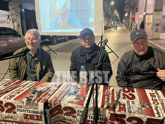 Ο Πάνος Ρούτσι στην Πάτρα σε εκδήλωση μν...