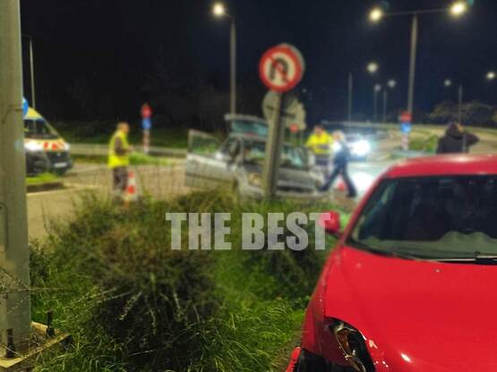 Πάτρα: Tροχαίο τα μεσάνυχτα στον κόμβο τ...