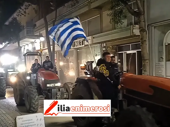 Πύργος: Νυχτερινή “τρακτερωτή” πορεία αγ...