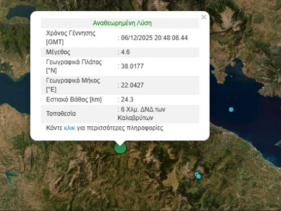 4,6 Ρίχτερ ταρακούνησαν την Aχαϊα- Στο π...