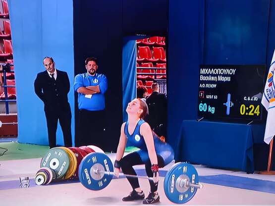 Πρωταθλητής Ελλάδος Άρσης Βαρών 2025 στι...