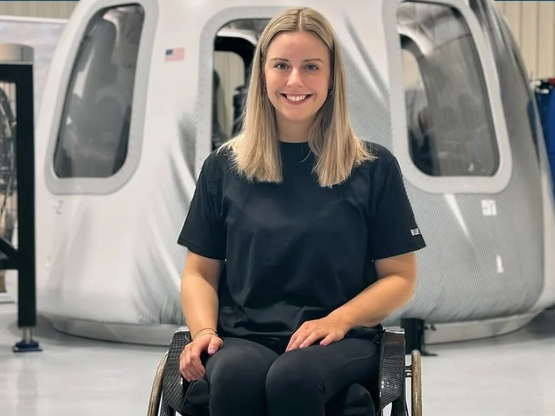 Η Michaela Benthaus έγινε το πρώτο άτομο...