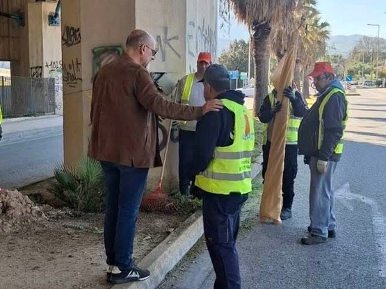 Επίσκεψη του Αναπλ. Περιφερειάρχη Χ. Μπ...