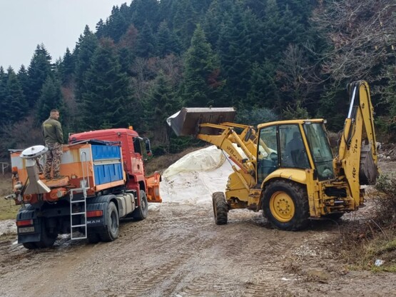 Χαμηλές θερμοκρασίες στην ορεινή Ναυπακτ...