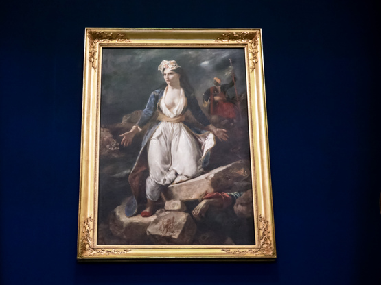 Ο Ευγένιος Ντελακρουά στο Μεσολόγγι