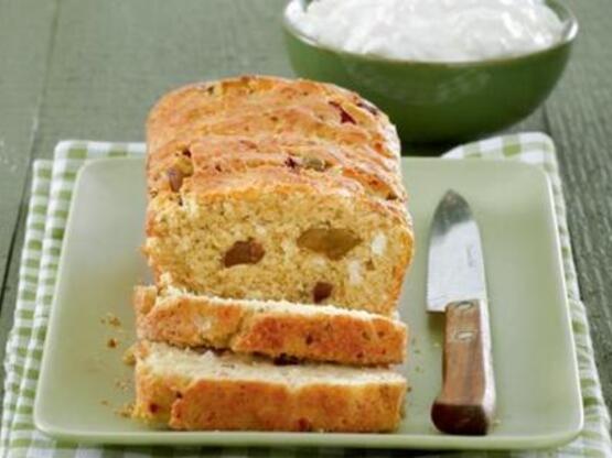 Κέικ με ελιές και κρέμα φέτας!