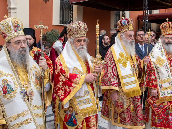 Με λαμπρότητα τιμήθηκε ο Πολιούχος του Π...