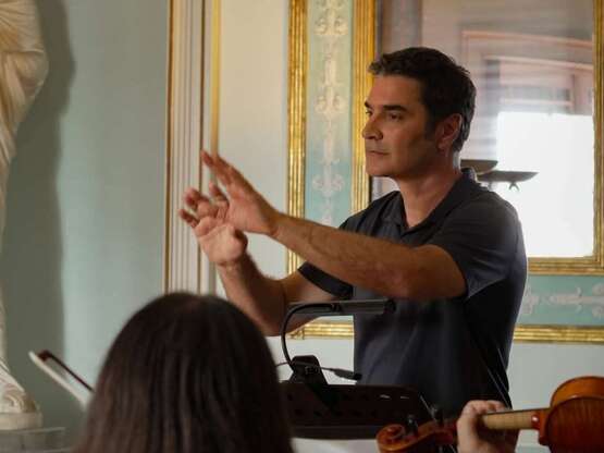 Χριστόφορος Παπακαλιάτης: Backstage φωτο...