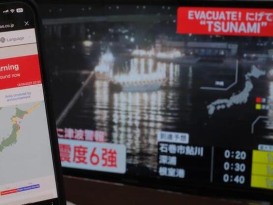 Ιαπωνία: Τσουνάμι ύψους 40 εκατοστών «χτ...
