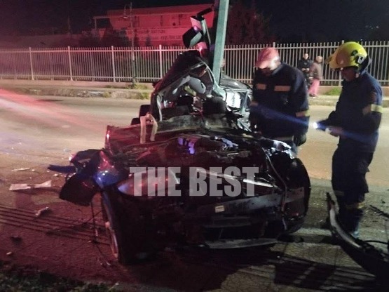 Πάτρα: Άμορφη μάζα το ΙΧ όπου σκοτώθηκαν...