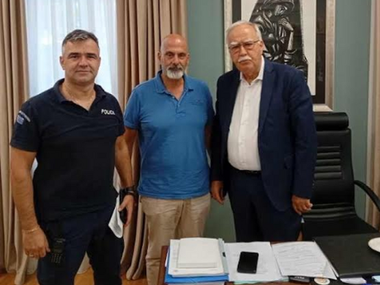 Καλάβρυτα: Συνάντηση του Θανάση Παπαδόπο...