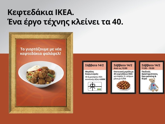 40 χρόνια κεφτεδάκια ΙΚΕΑ - Κάθε μέρα πρ...