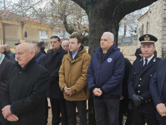 Ο Φωκίων Ζαΐμης στο μνημόσυνο για τις εκ...