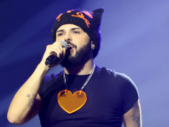 Ο Akylas μετά τη νίκη του στον εθνικό τε...