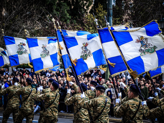 H μεγάλη παρέλαση των Ενόπλων Δυνάμεων κ...