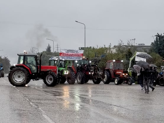 Aχαΐα: Οι αγρότες της Ερυμάνθειας έστησα...