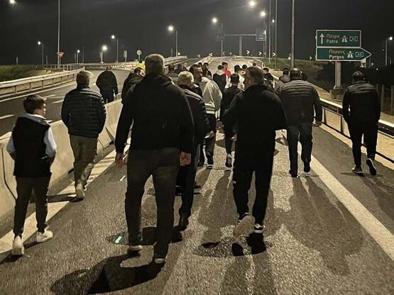 Αποκαταστάθηκε η κυκλοφορία στην Πατρών- Πύργου