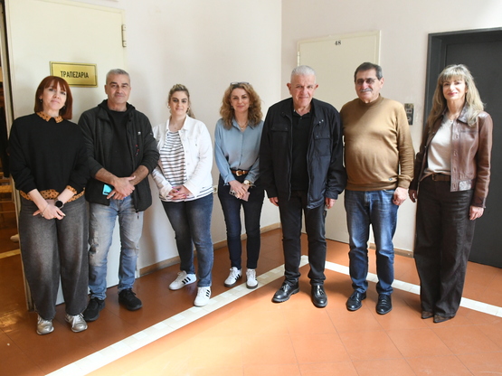 Ο Δήμαρχος Πατρέων και η Αντιδήμαρχος Υγ...