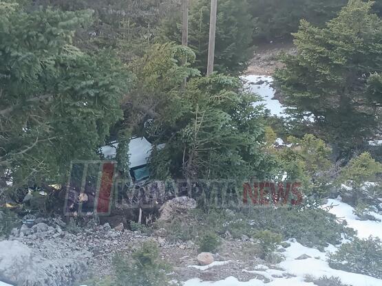 Σοκαριστικό τροχαίο  στα Καλάβρυτα- Νεαρ...