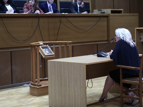 Δίκη Χρυσής Αυγής: Στη φυλακή η Ελένη Ζα...
